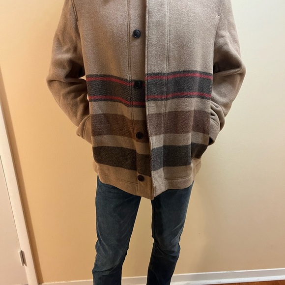 Ted Baker Lond Jacket/Coat, color Ten, Size 3 (M), Wool. Five buttons closure - Picture 10 of 11